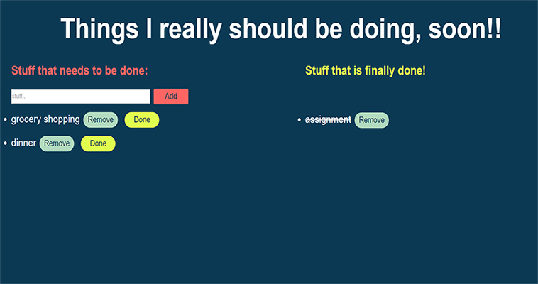 ToDo list thumbnail
