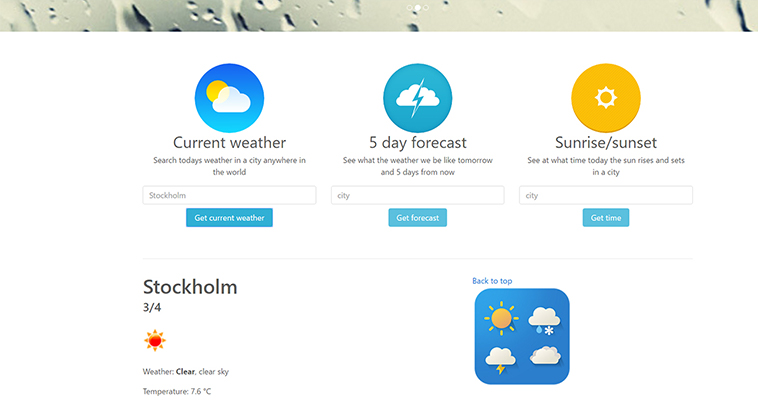 Weather App thumbnail